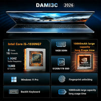 i5 15.6inch AI Laptop Windows11, RAM 16GB SSD 512GB/1TB