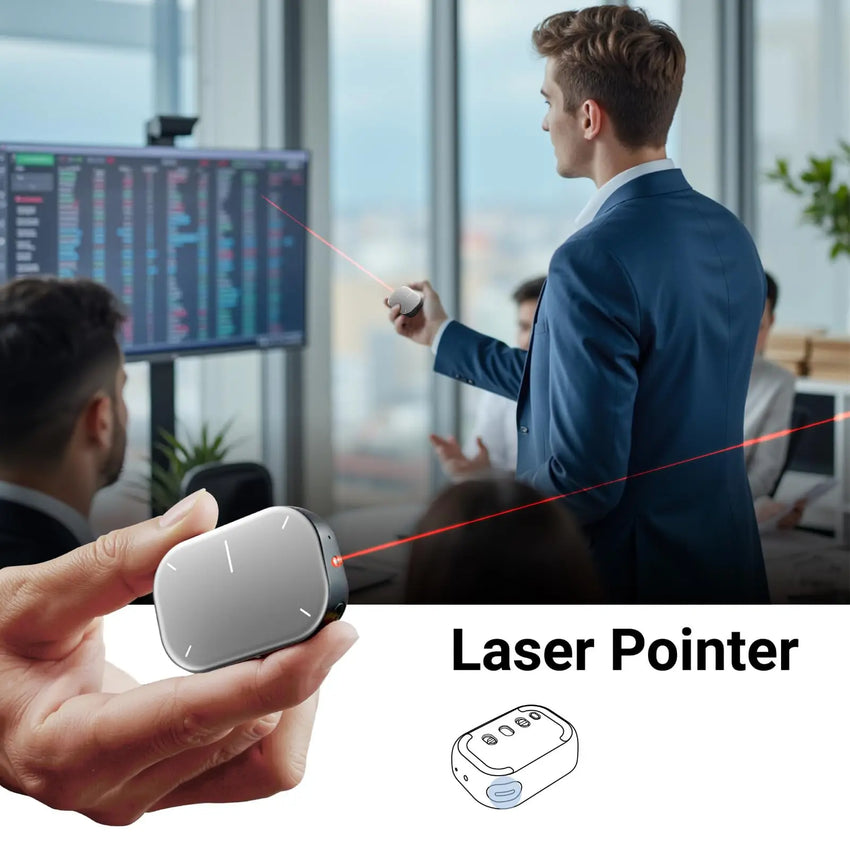 Cheerdots 2 Detachable Air Mouse Wireless Touchpad All-in-one Pocket AI Recording ChatGPT Enabled Mouse Customized Gaming Mouse