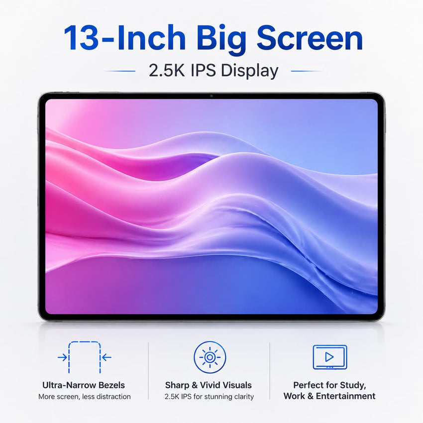 A13 Pad Pro – Best Cheap 13" Android Tablet | 16GB+512GB